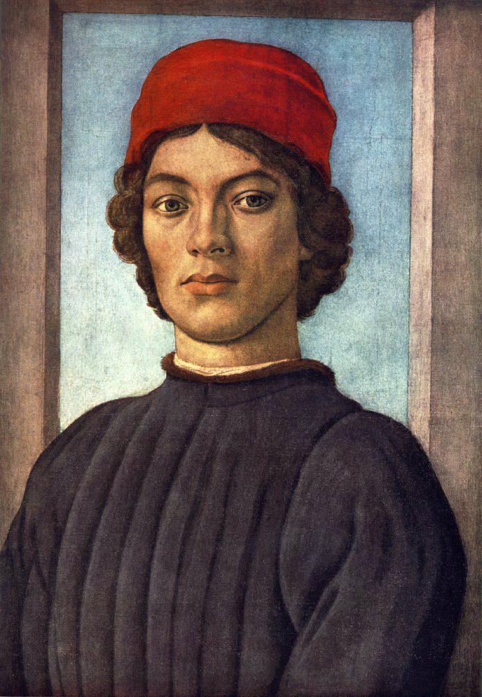 LIPPI, Filippino Portrait of a Youth sg